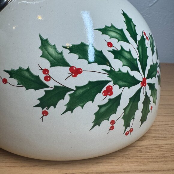 Lenox‎ Holiday Christmas Tea Kettle - Picture 5 of 9